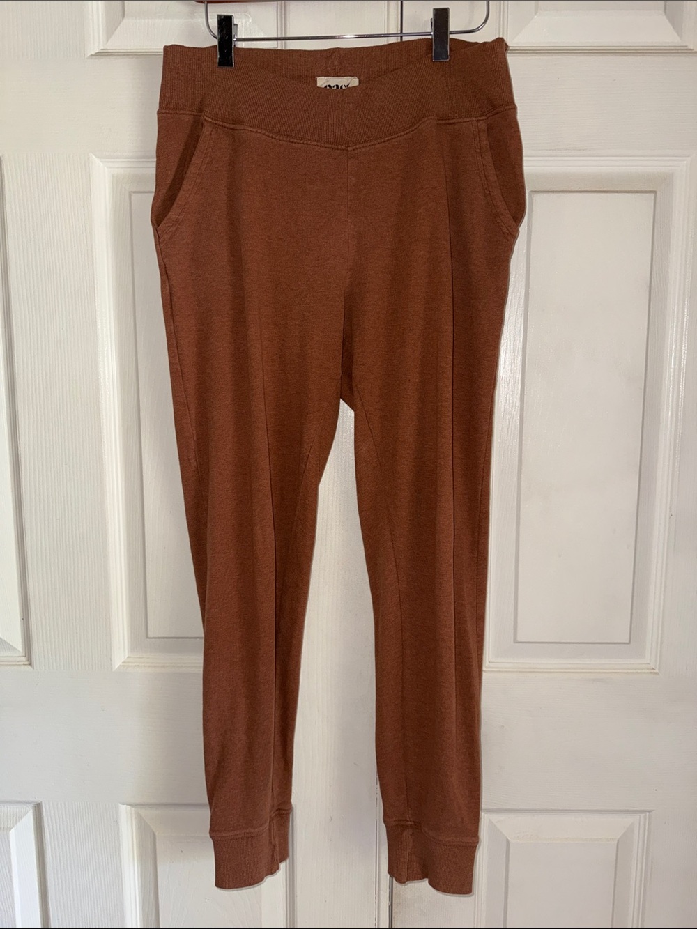Pact Organic Cotton Track Pants In Baked Clay